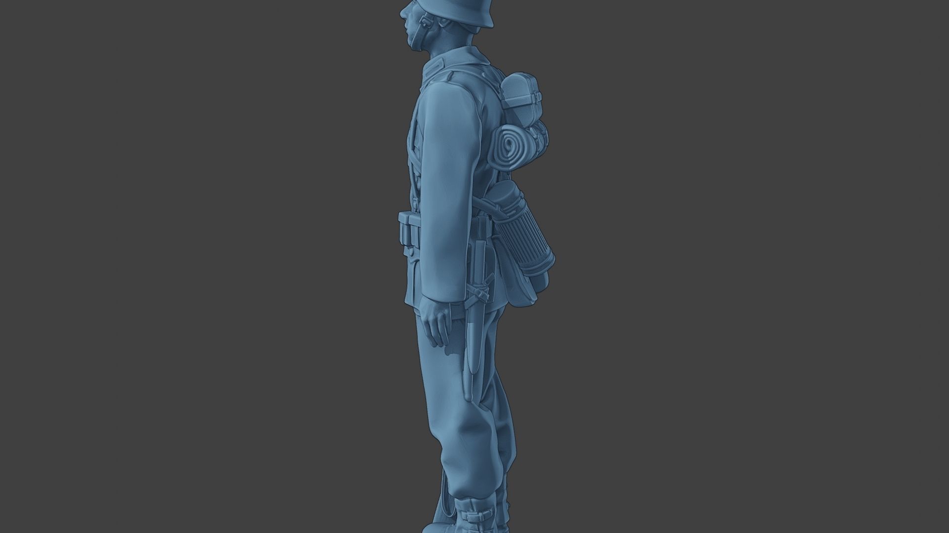 German soldier ww2 G1 000 Free 3D print model_26