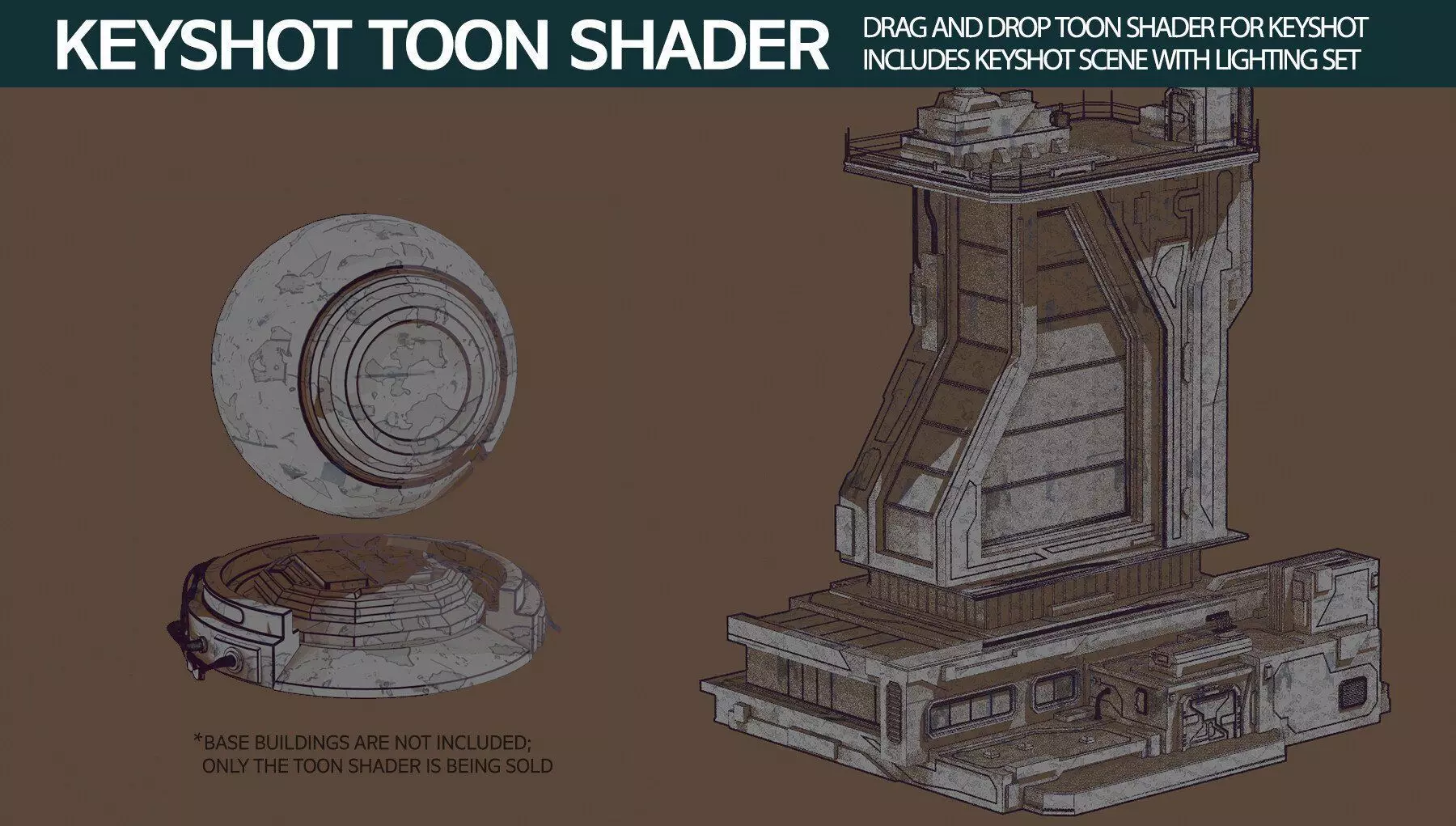 Toon Shader for Keyshot Texture_0