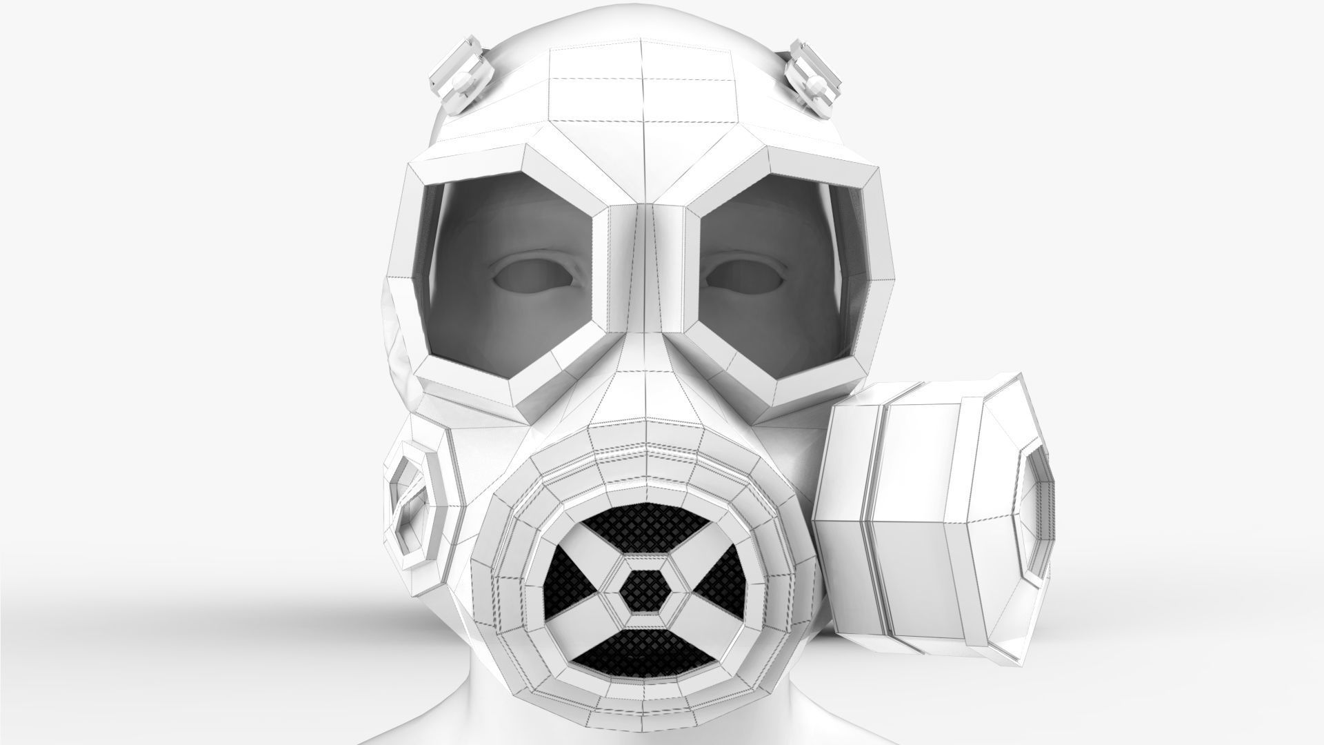 GasMask gas mask 3D model_13