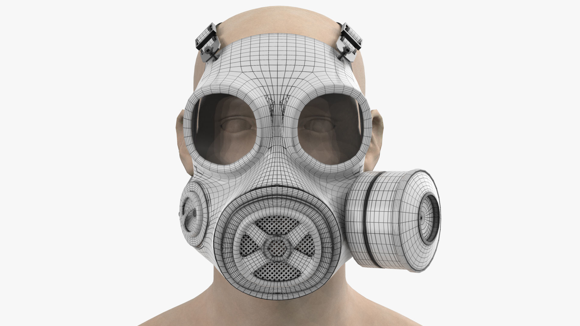 GasMask gas mask 3D model_8