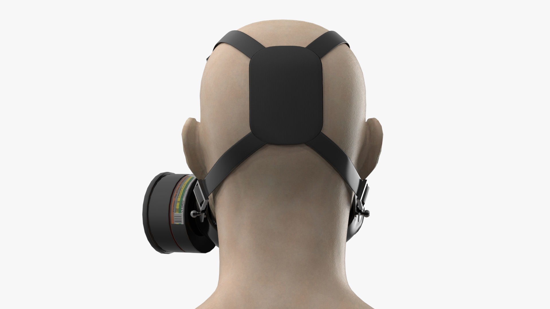 GasMask gas mask 3D model_2