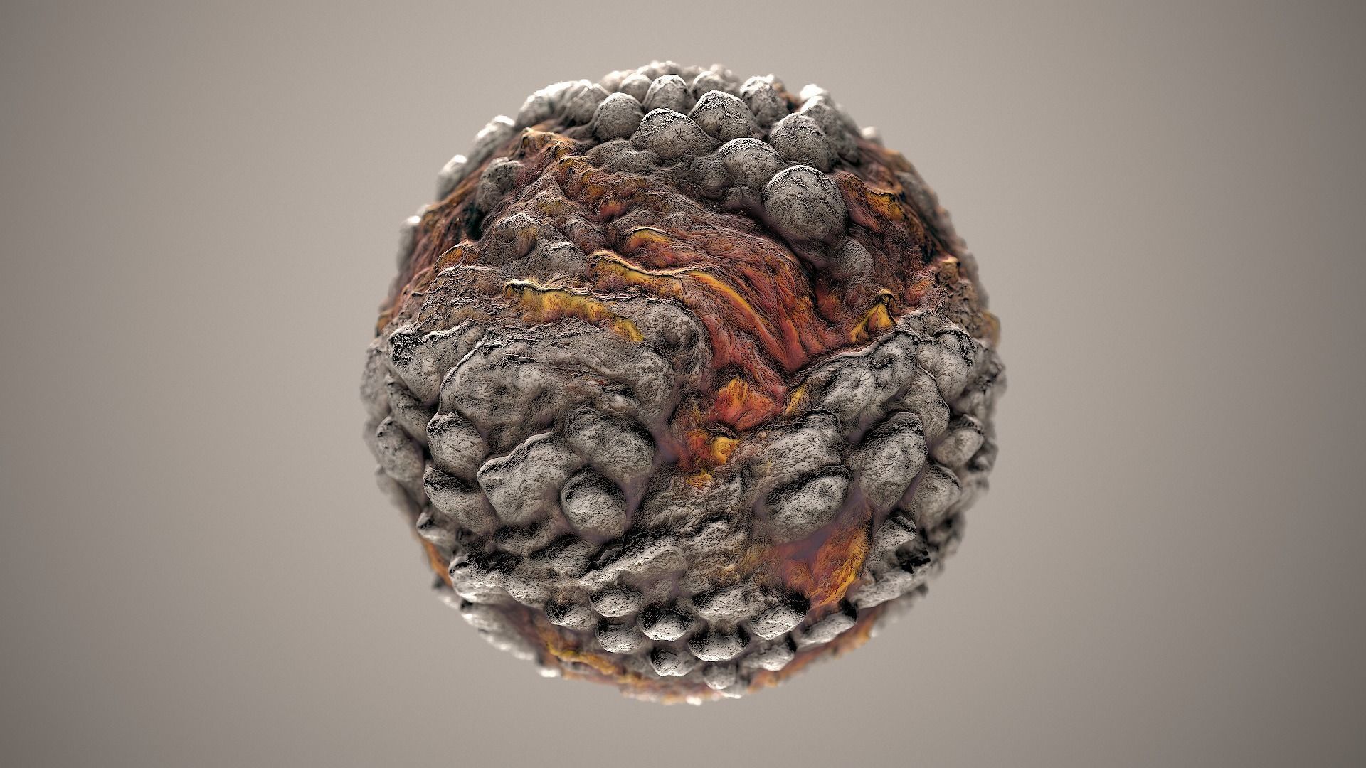 10 Materials Lava Seamless PBR Volume 5 Texture_4