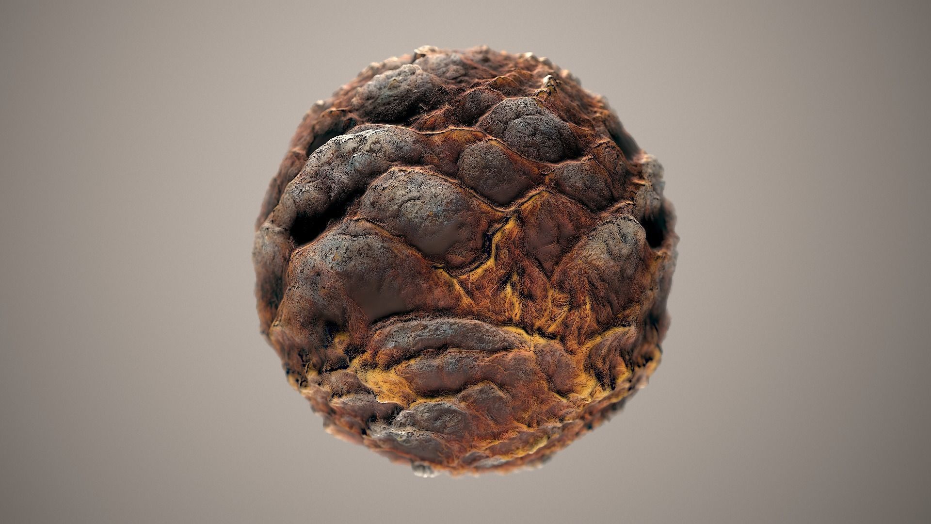 10 Materials Lava Seamless PBR Volume 5 Texture_2