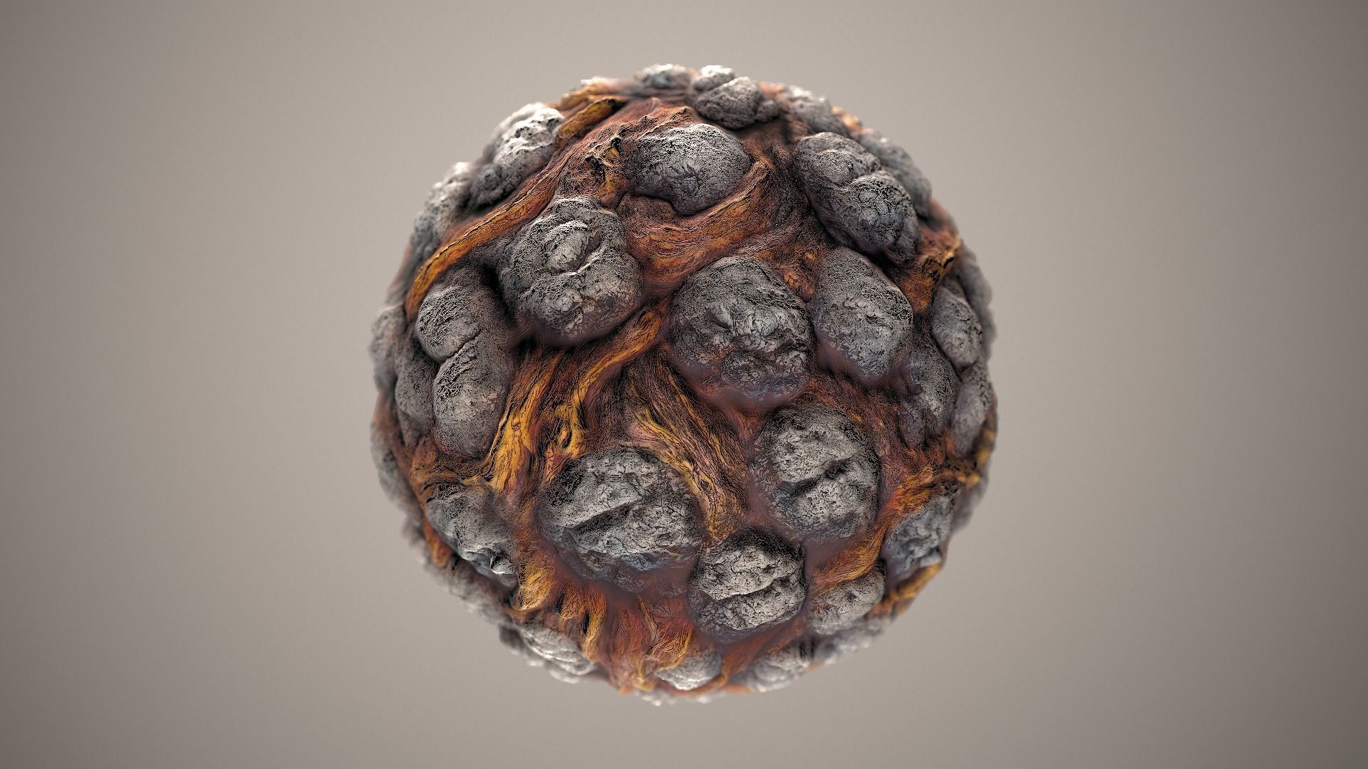 10 Materials Lava Seamless PBR Volume 5 Texture_9