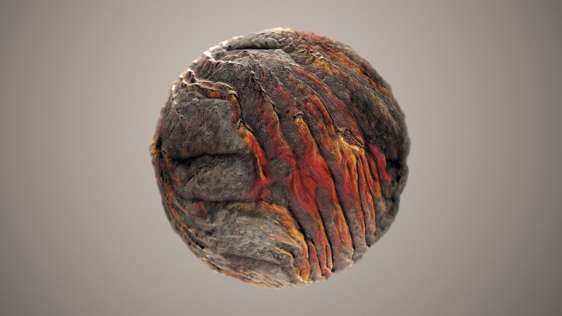 10 Materials Lava Seamless PBR Volume 6 Texture_7