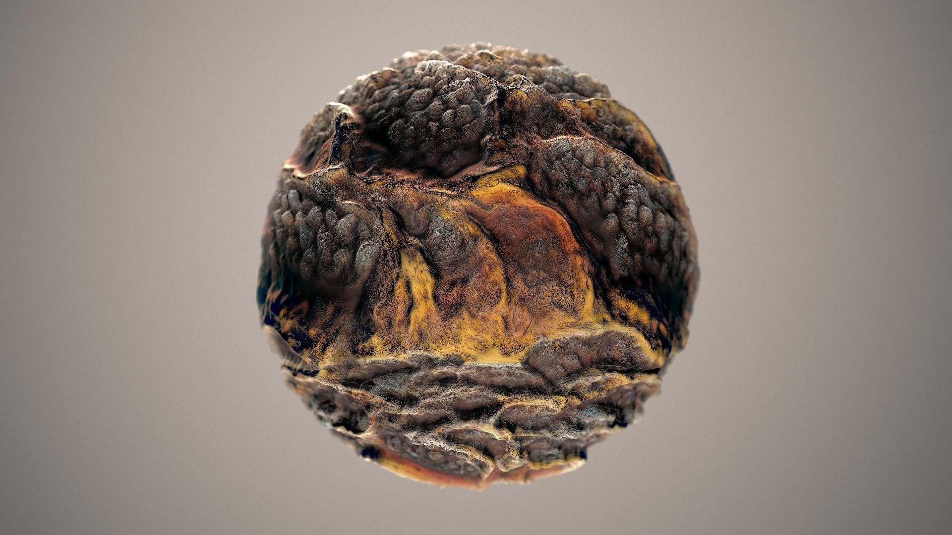 10 Materials Lava Seamless PBR Volume 6 Texture_9