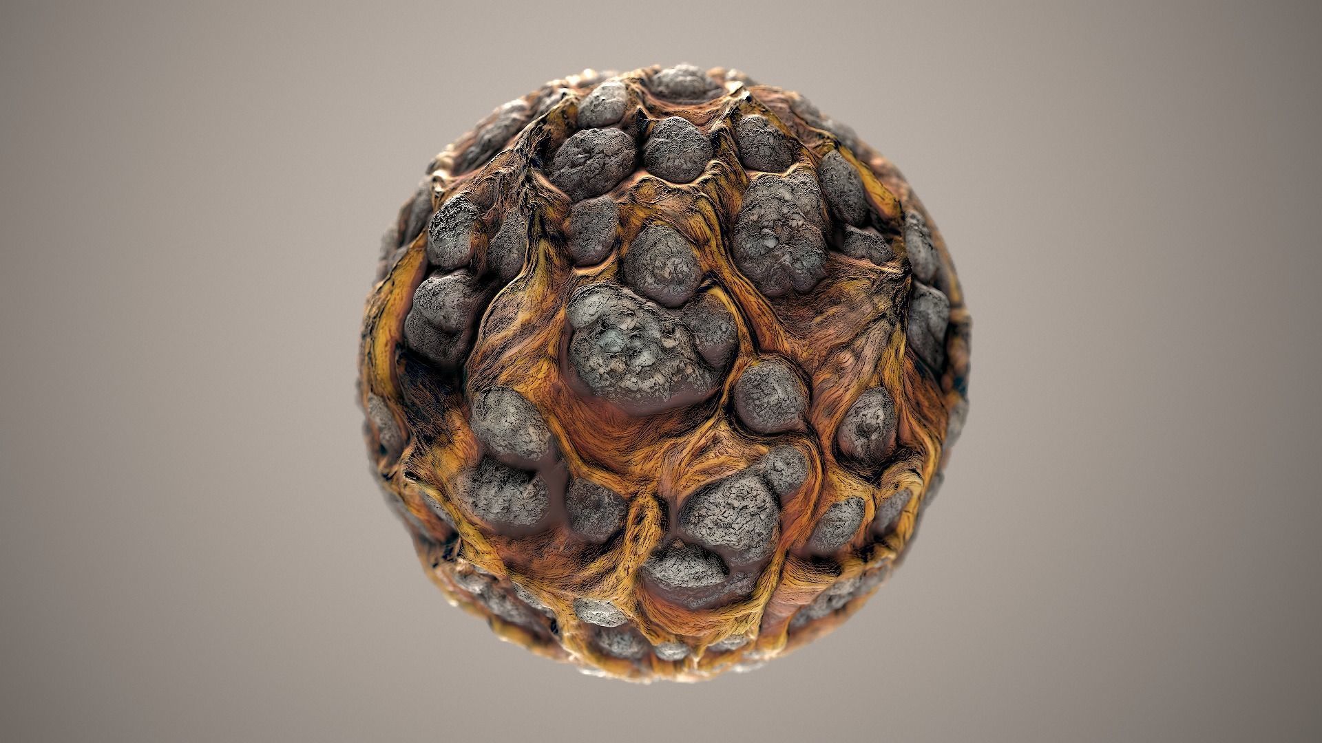 10 Materials Lava Seamless PBR Volume 6 Texture_6