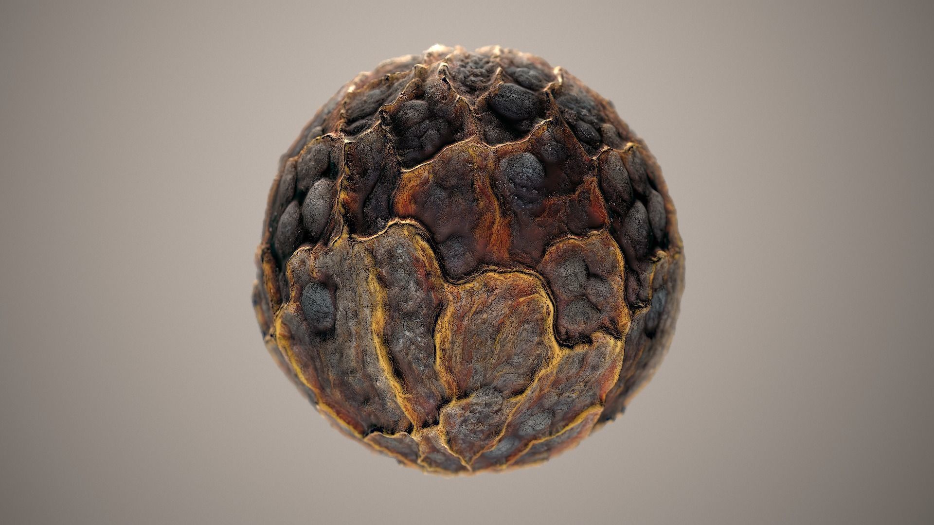10 Materials Lava Seamless PBR Volume 6 Texture_1
