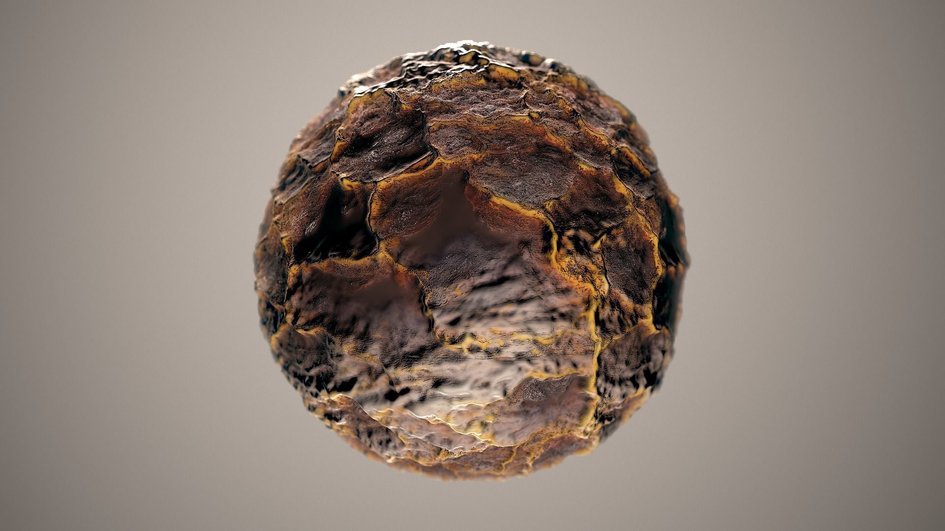 10 Materials Lava Seamless PBR Volume 6 Texture_8