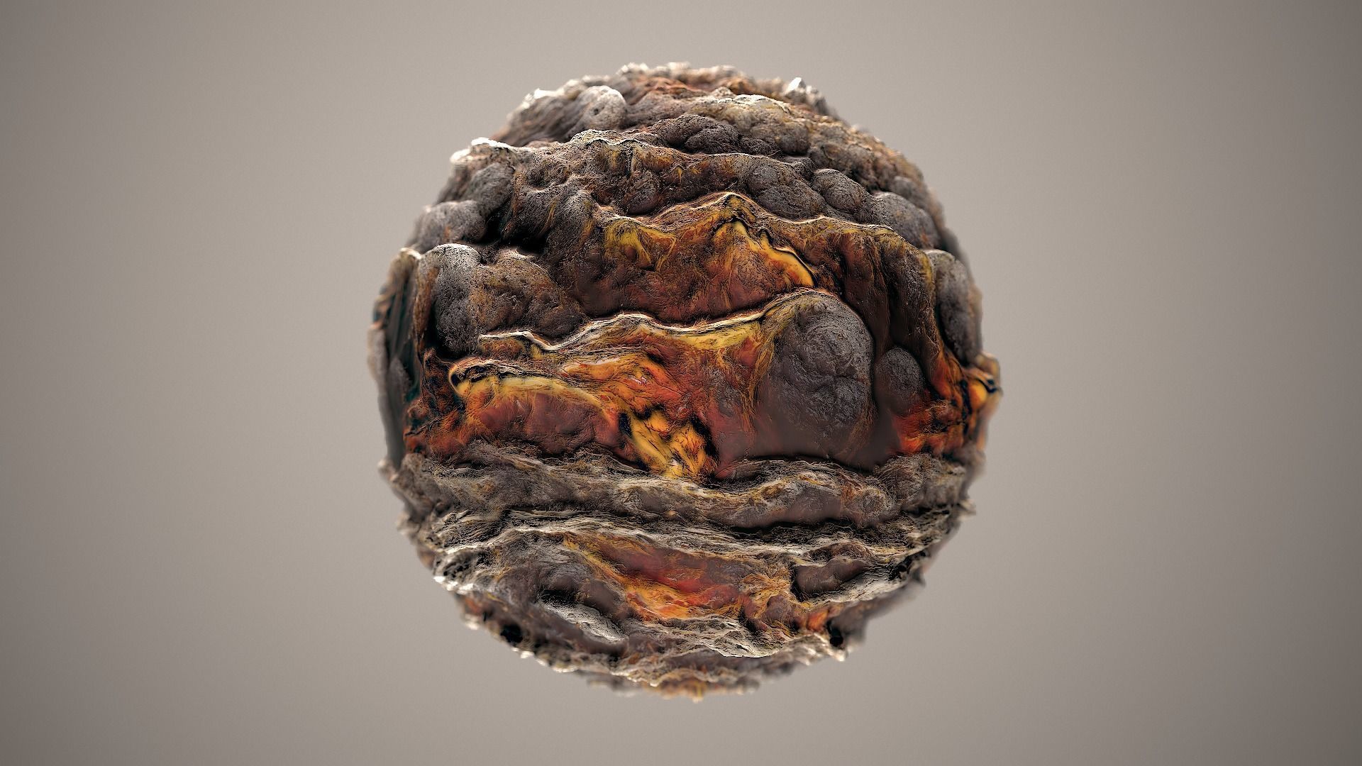 10 Materials Lava Seamless PBR Volume 6 Texture_10