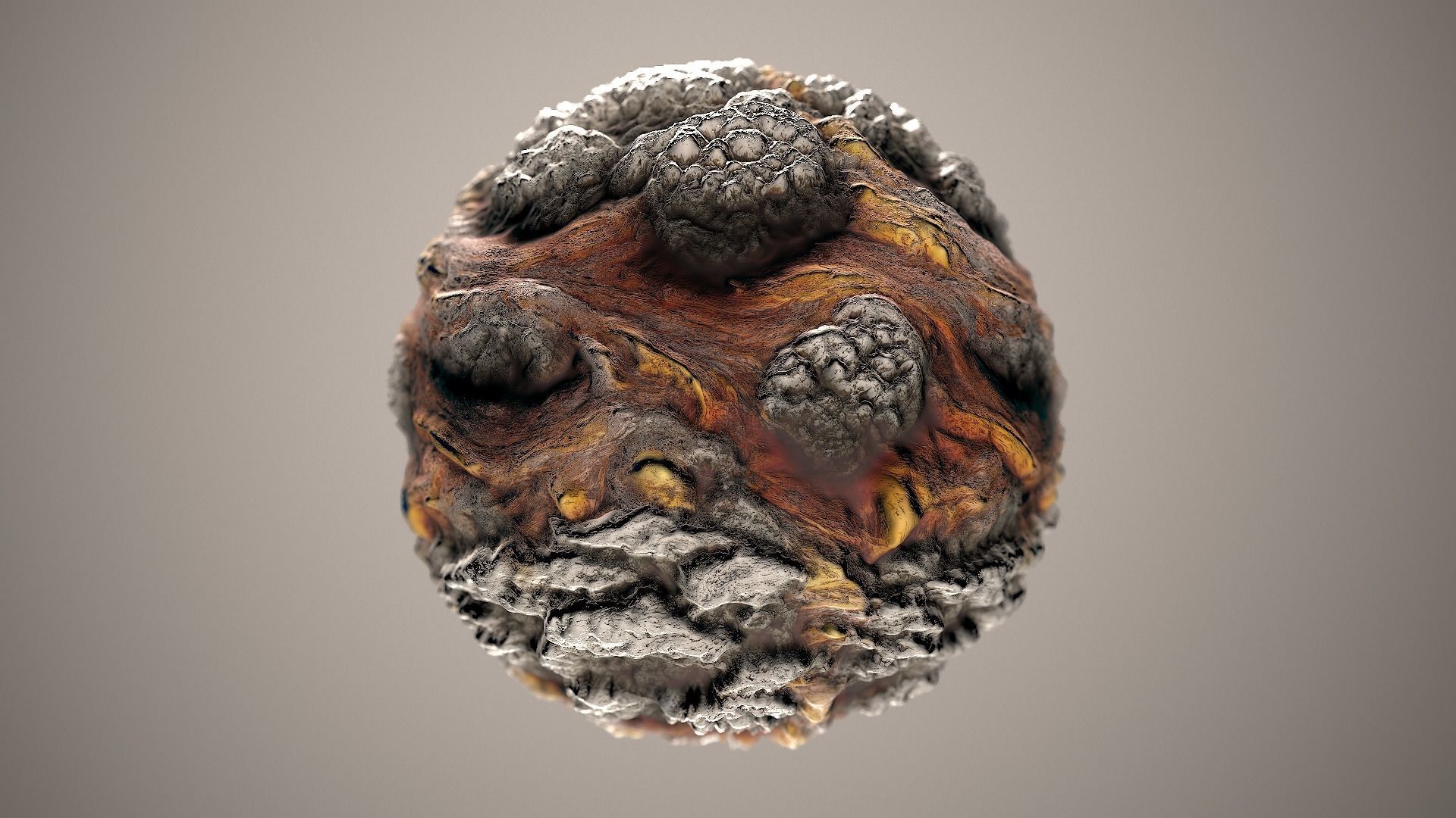 10 Materials Lava Seamless PBR Volume 6 Texture_4