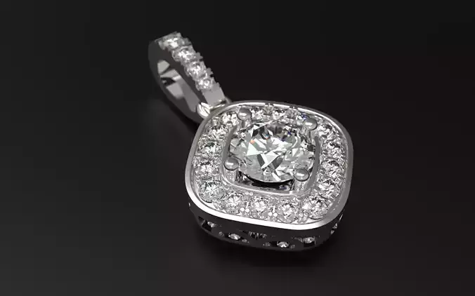 CG080323-01 Diamond pendant