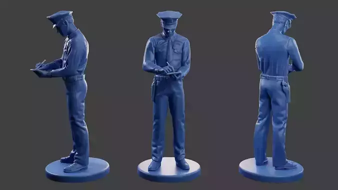 New York Police 5060 NYP2 001 3D print model