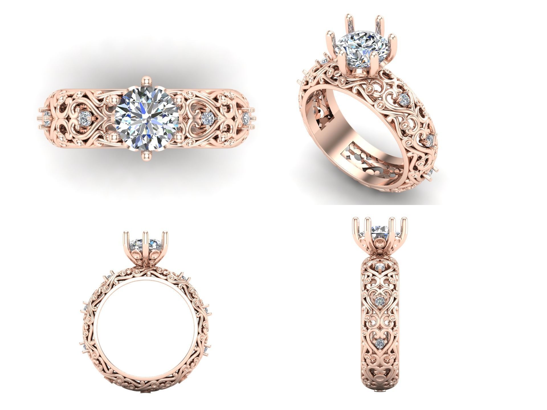 Ring kt80 3D print model_4