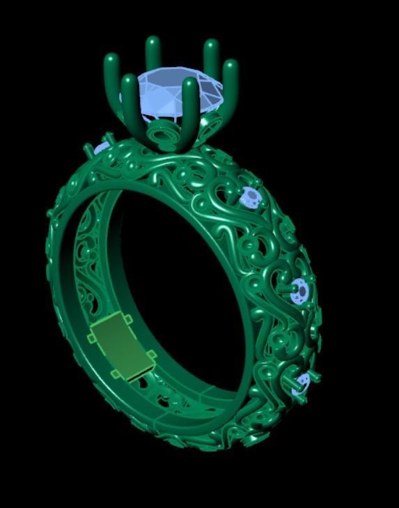 Ring kt80 3D print model_12