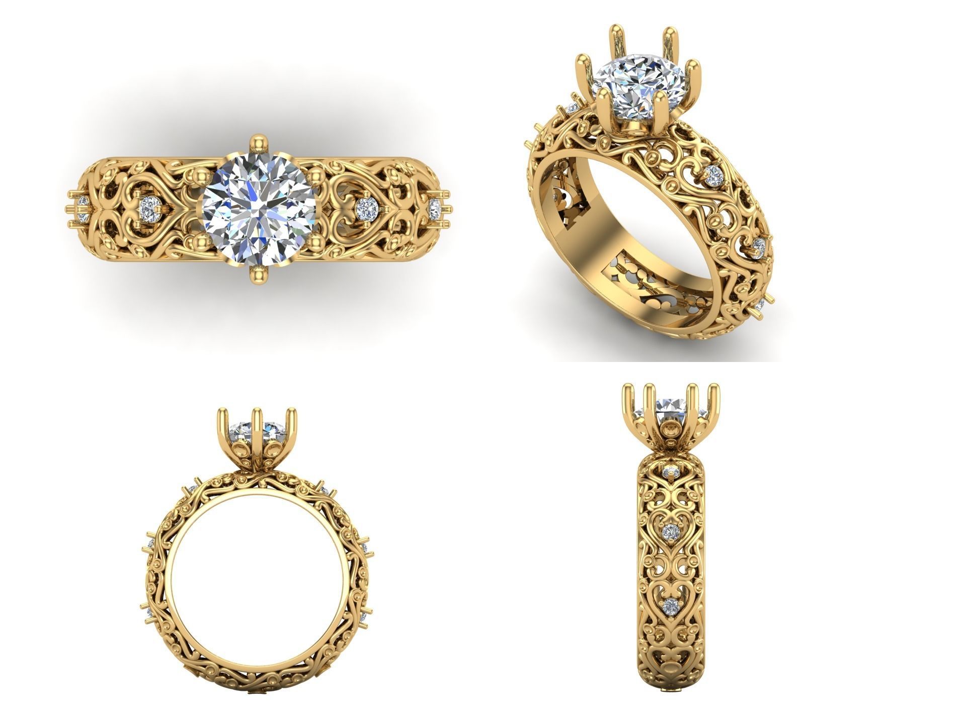 Ring kt80 3D print model_5