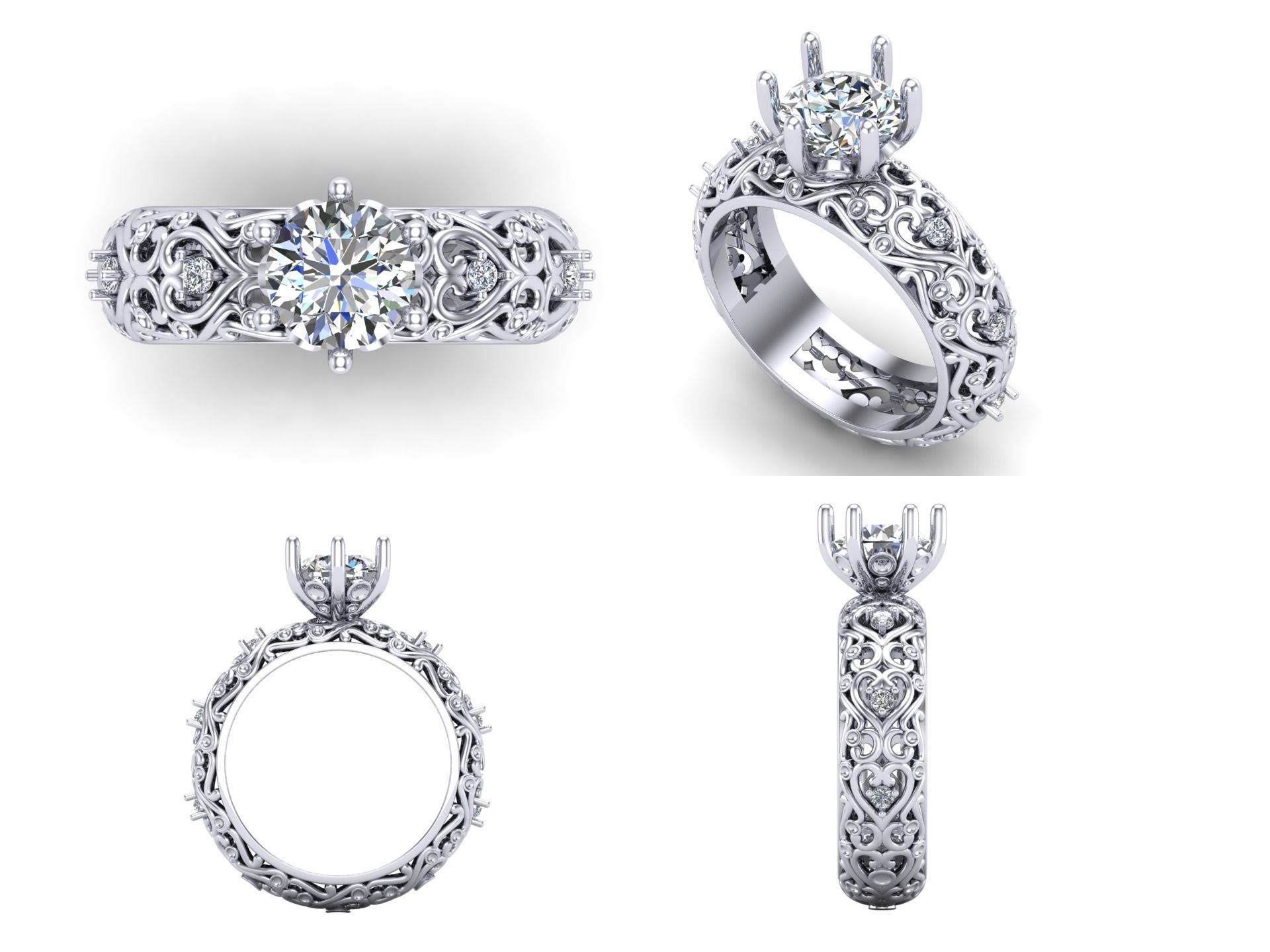 Ring kt80 3D print model_3