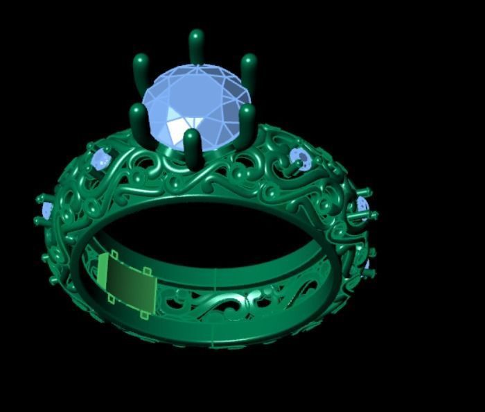 Ring kt80 3D print model_7