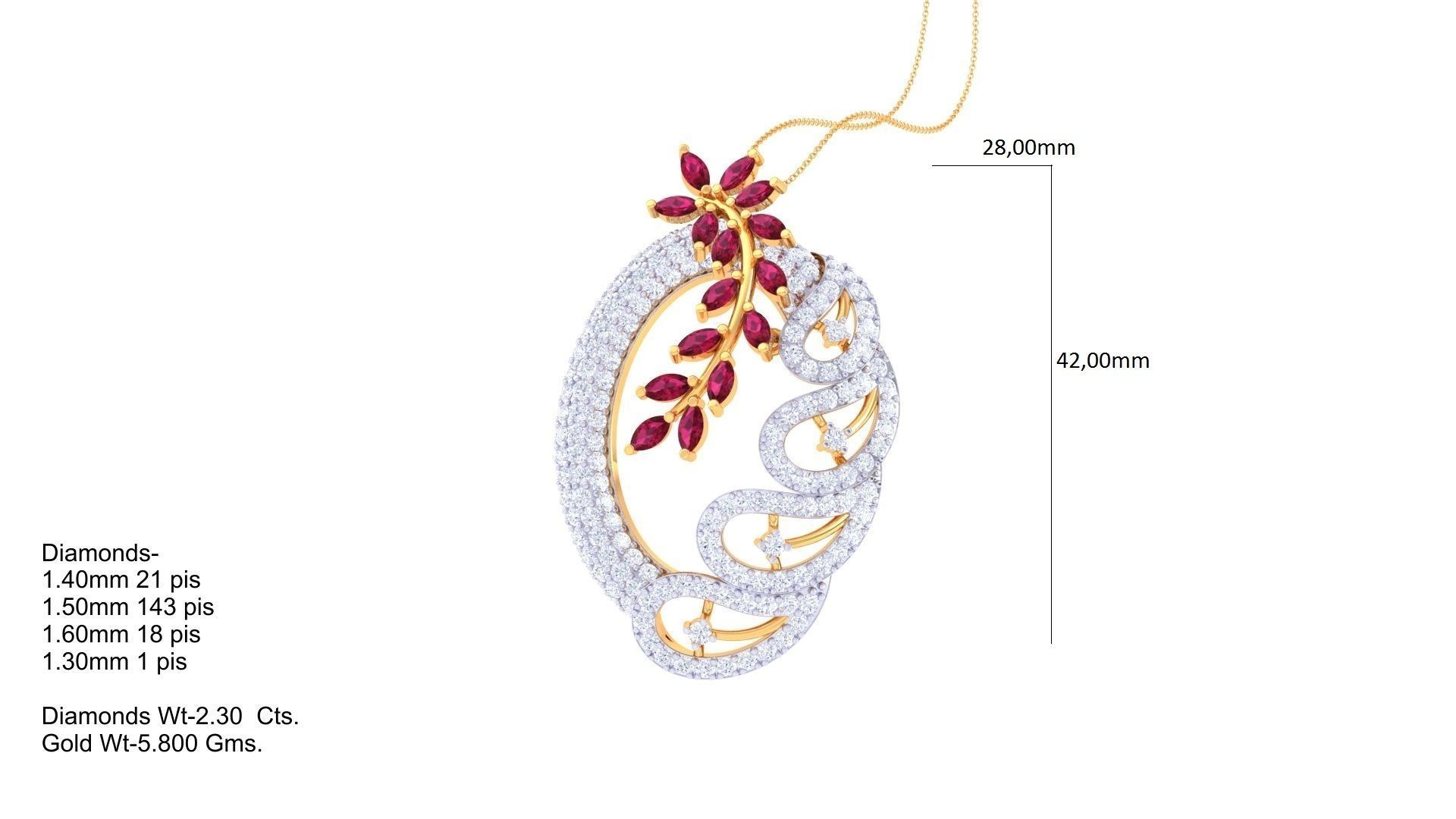 87 Cocktail Pendant Package 3D print model_70