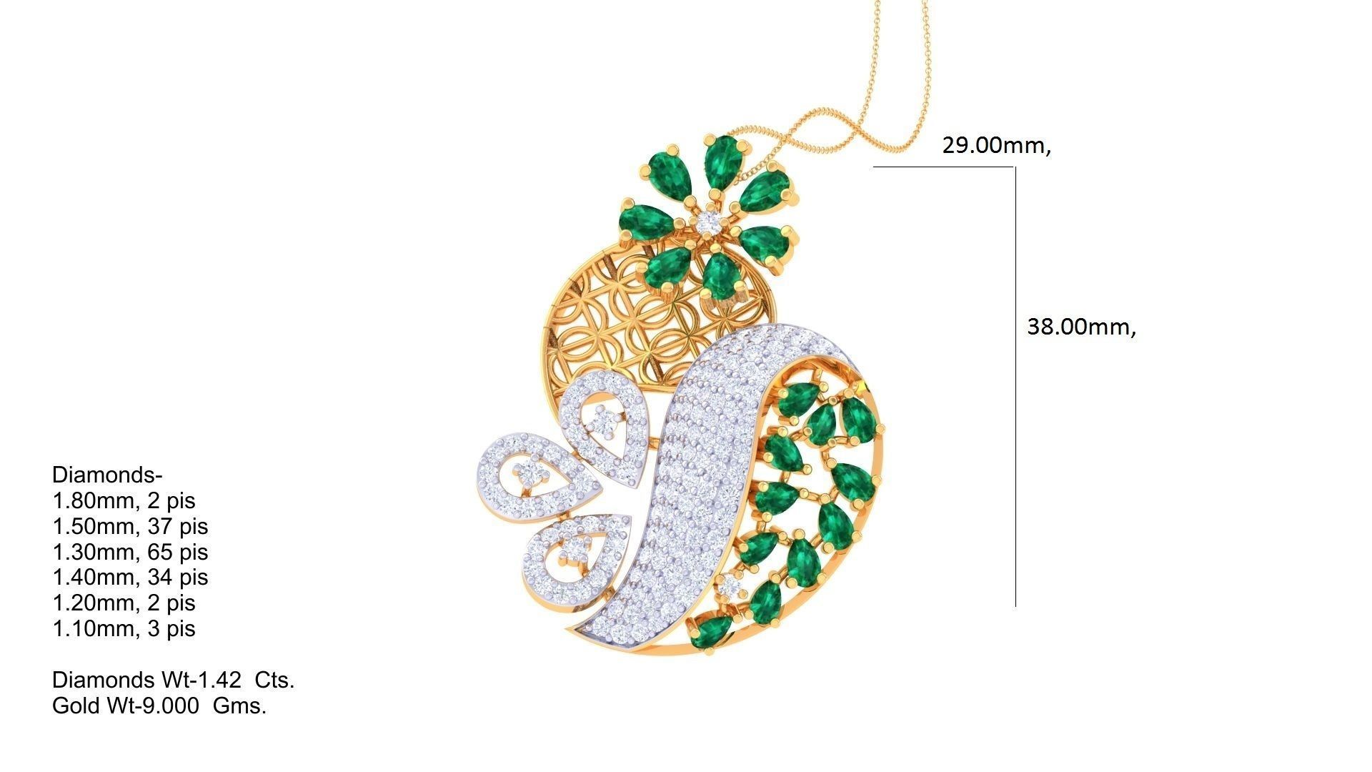 87 Cocktail Pendant Package 3D print model_60