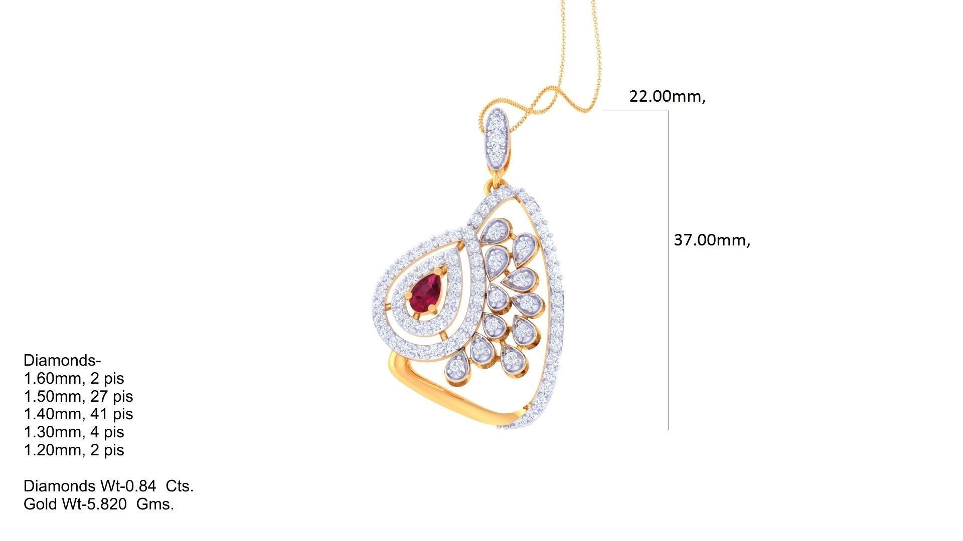 87 Cocktail Pendant Package 3D print model_51