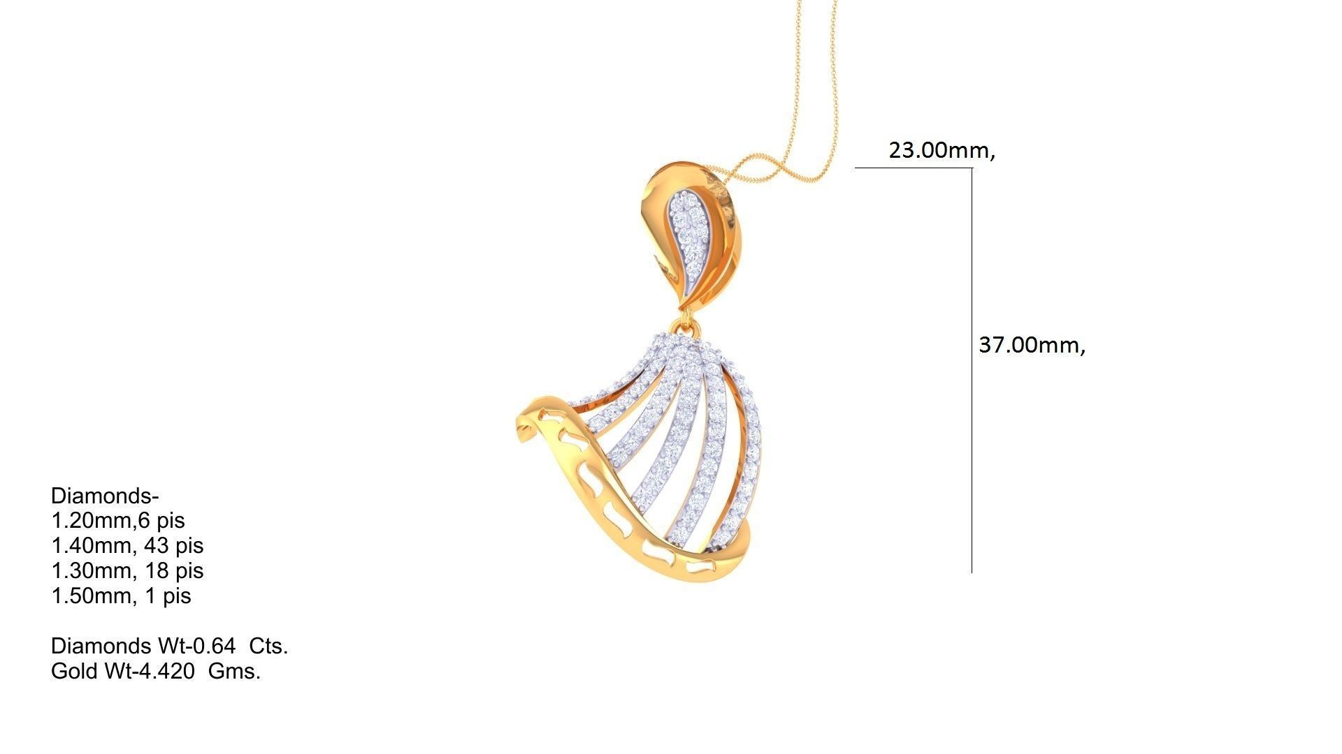 87 Cocktail Pendant Package 3D print model_13