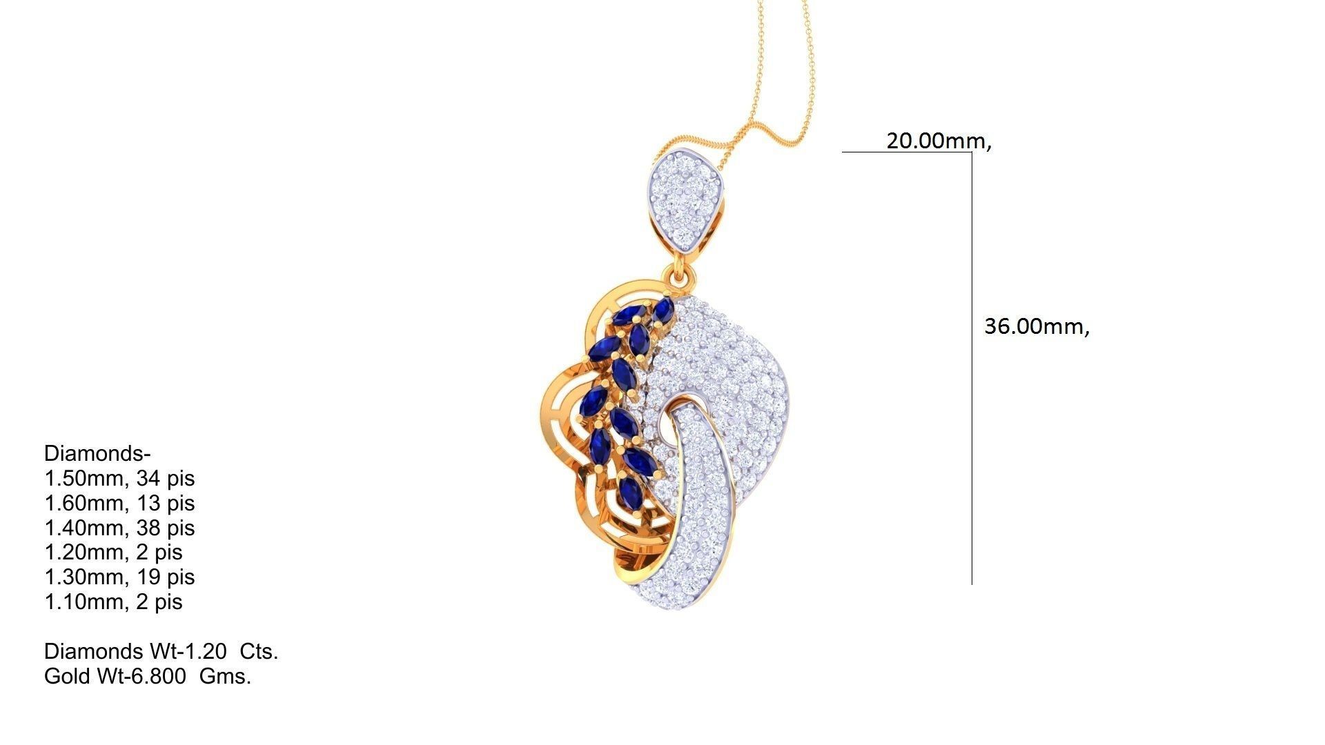 87 Cocktail Pendant Package 3D print model_59