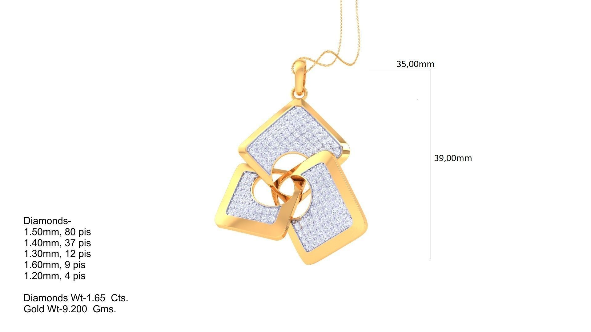 87 Cocktail Pendant Package 3D print model_76