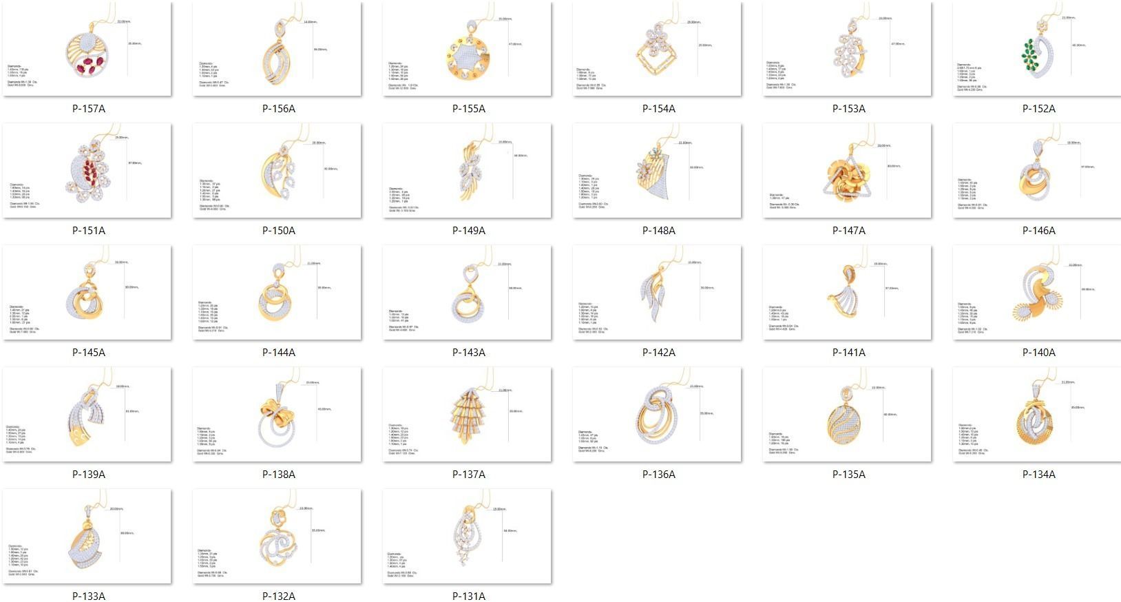 87 Cocktail Pendant Package 3D print model_2