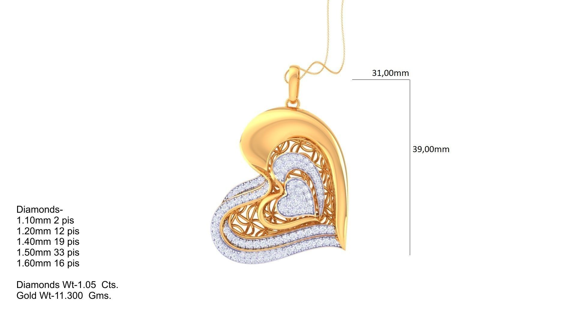 87 Cocktail Pendant Package 3D print model_72