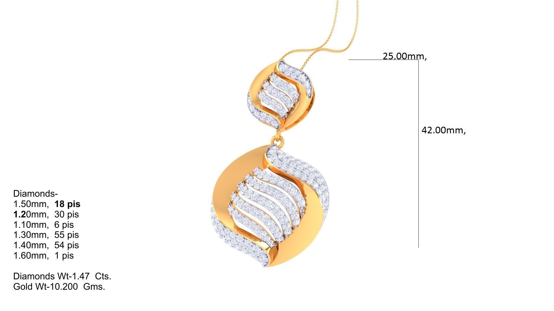 87 Cocktail Pendant Package 3D print model_46