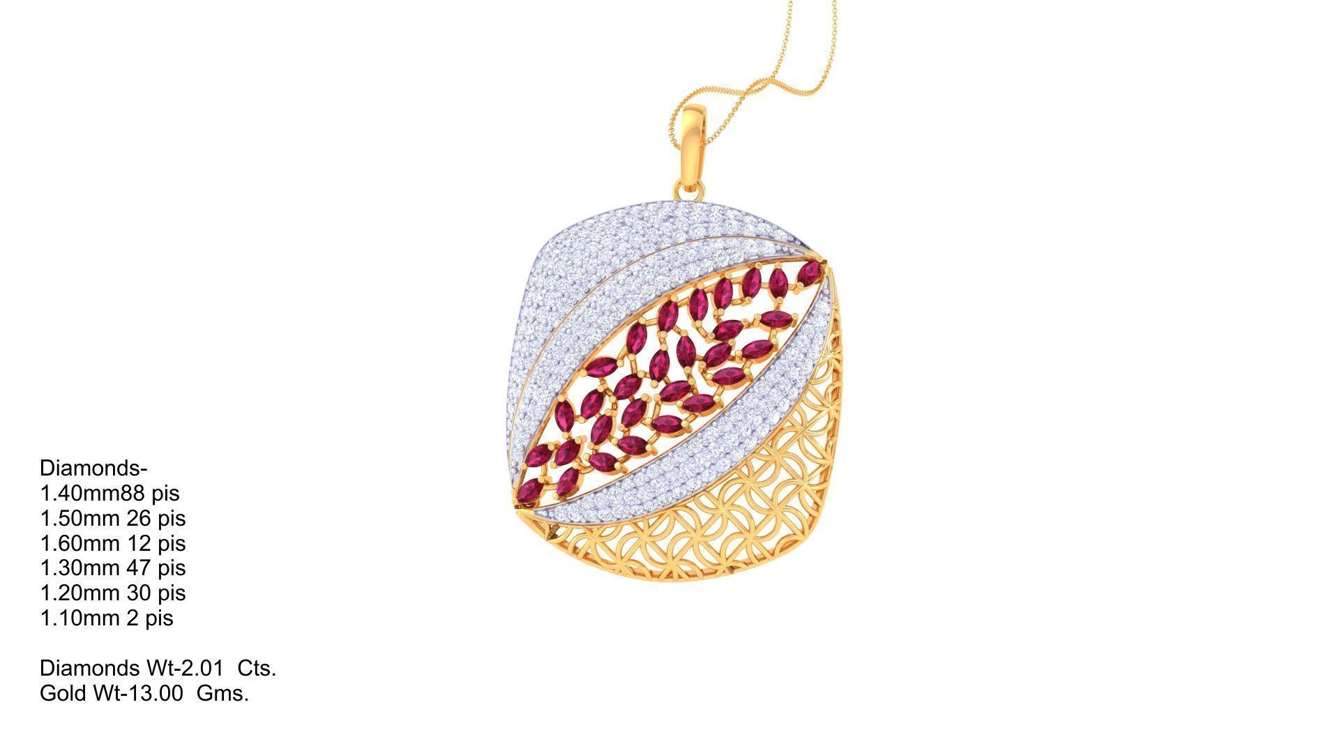 87 Cocktail Pendant Package 3D print model_63