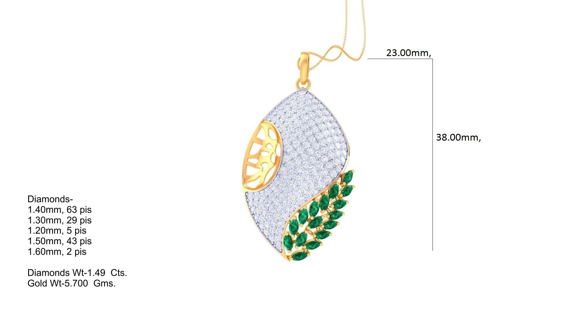 87 Cocktail Pendant Package 3D print model_33