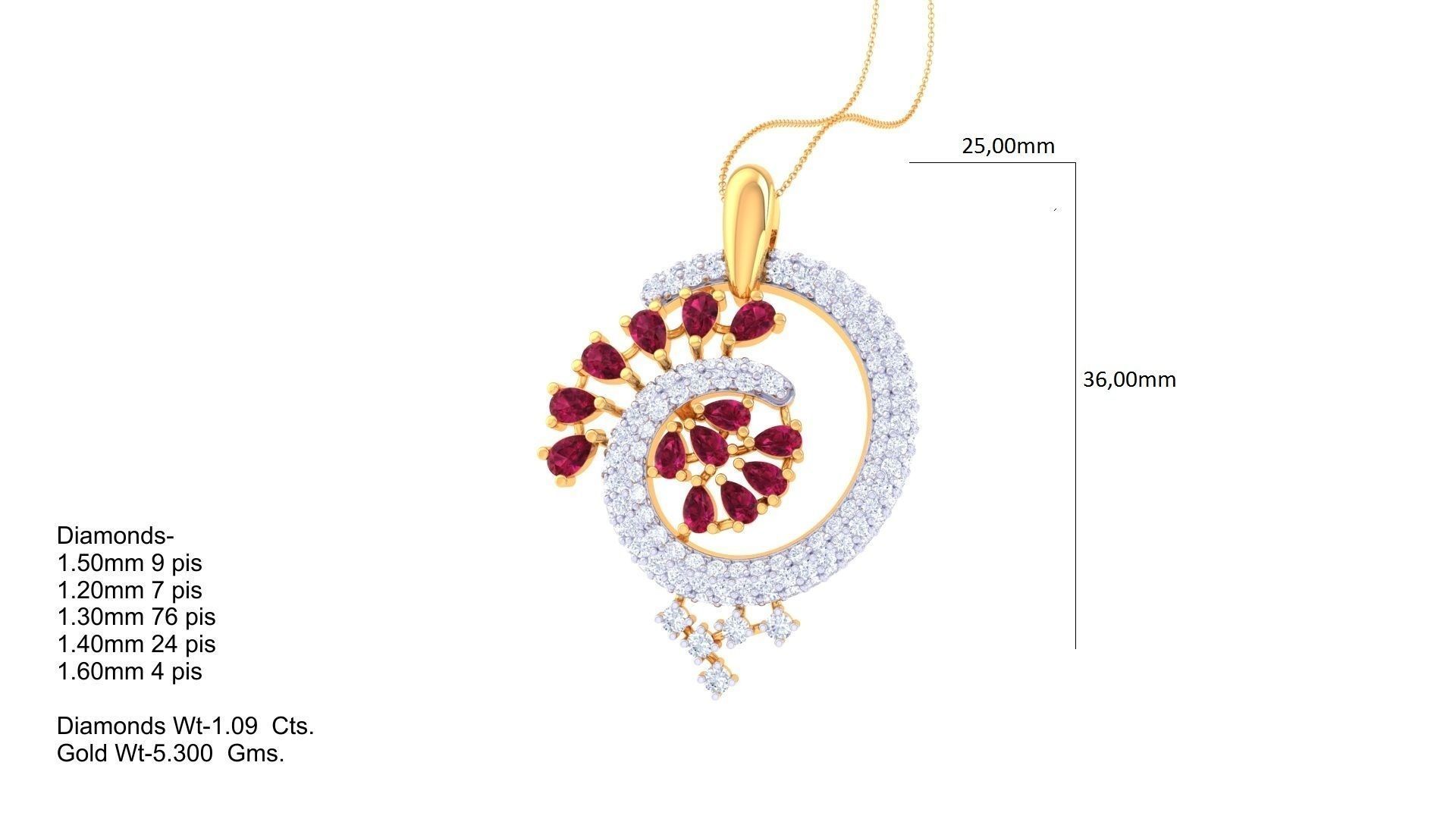 87 Cocktail Pendant Package 3D print model_66