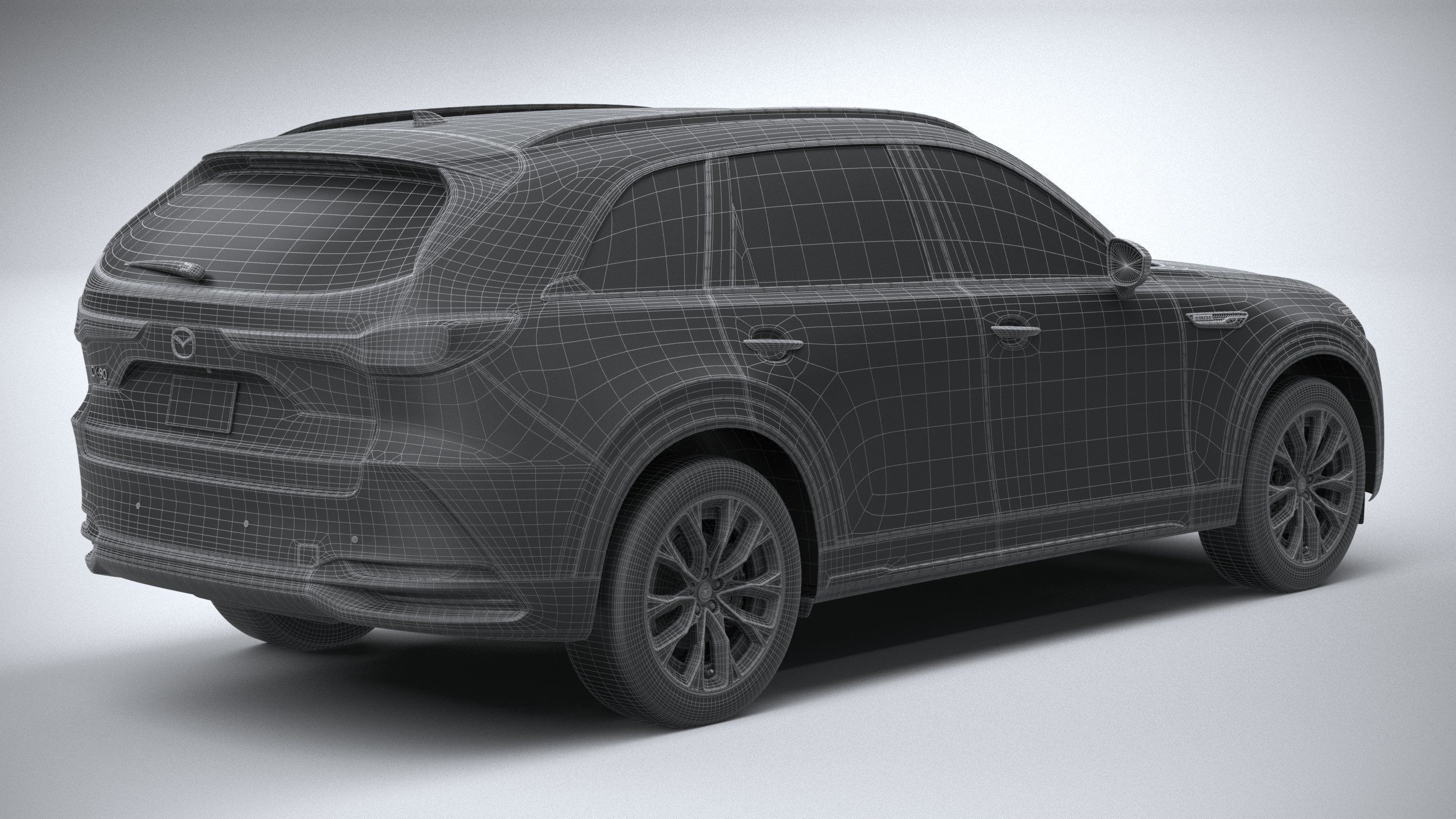 Mazda CX-90 2024 3D model_29
