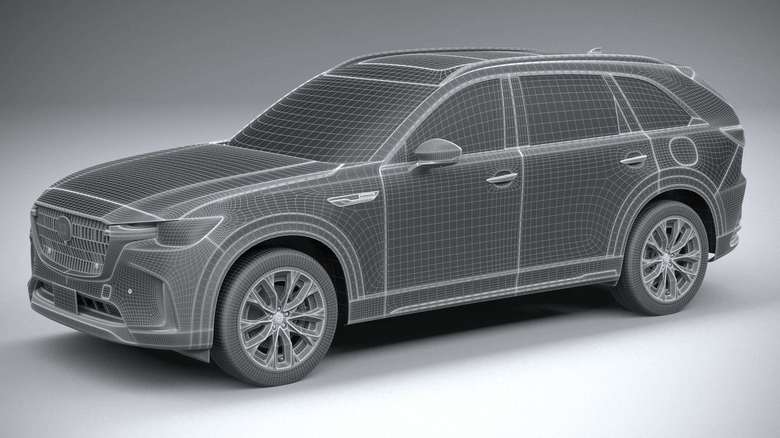 Mazda CX-90 2024 3D model_26