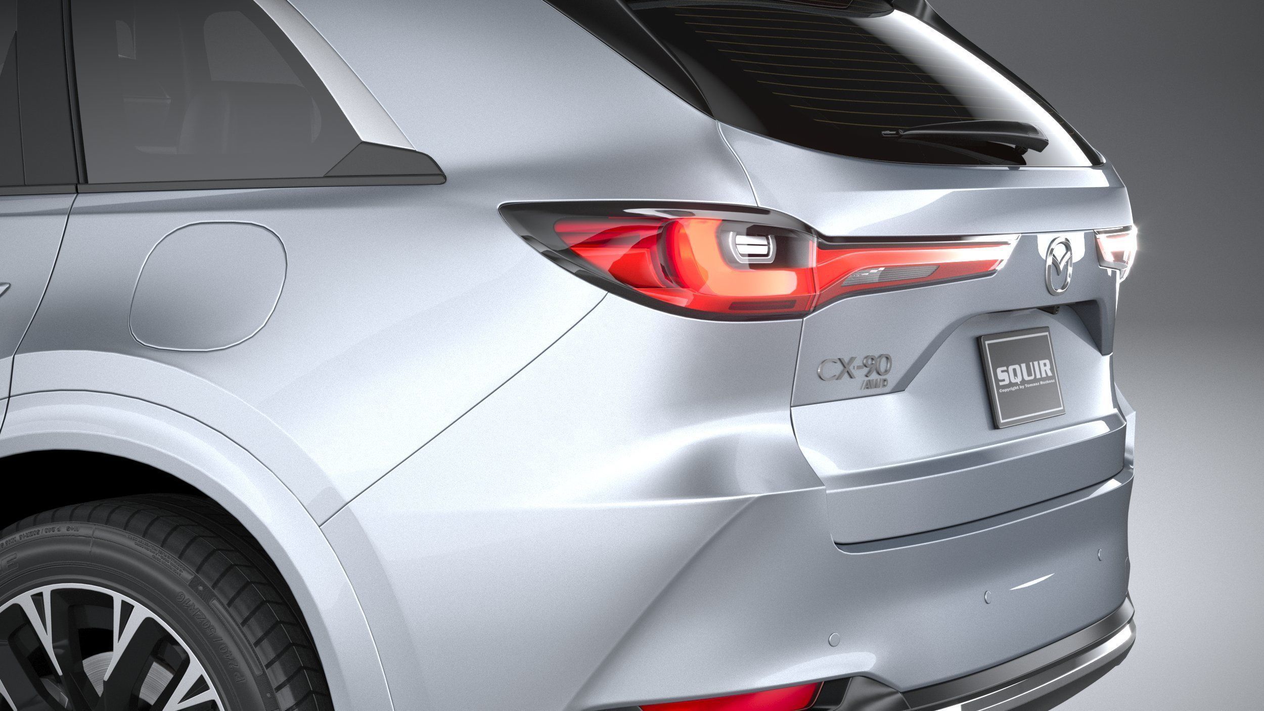Mazda CX-90 2024 3D model_6