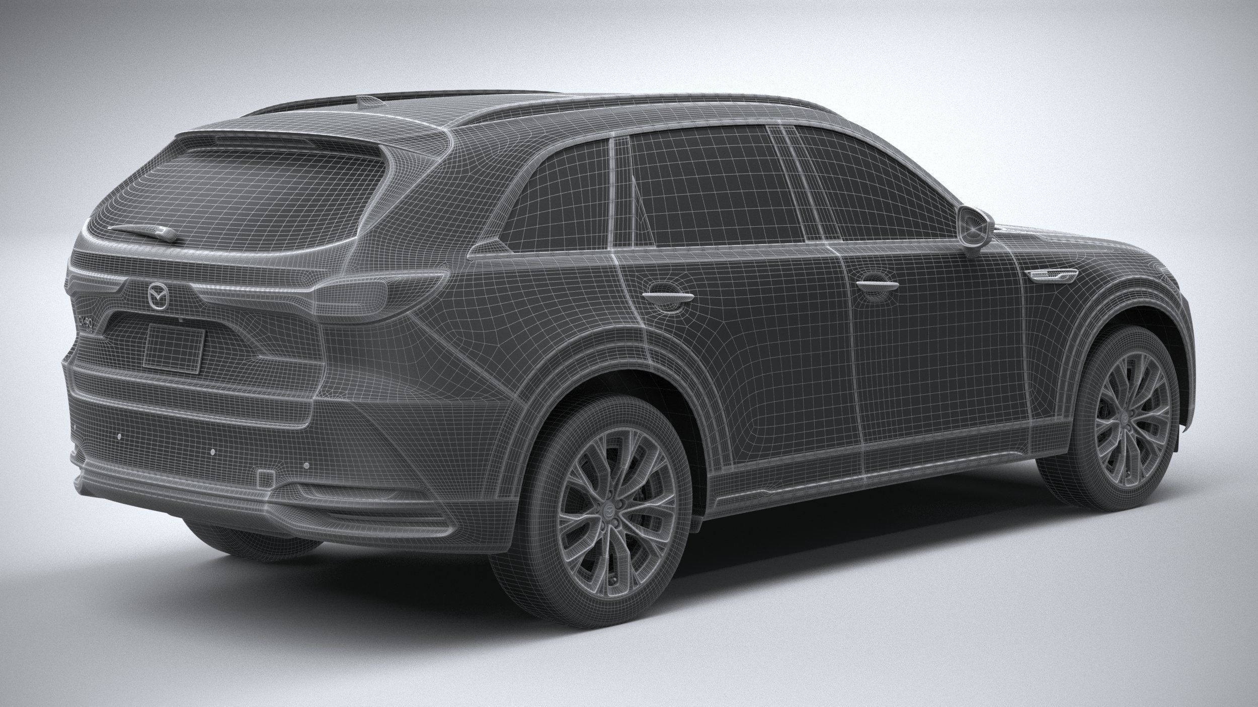 Mazda CX-90 2024 3D model_27