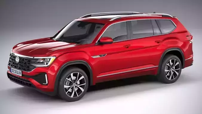 Volkswagen Atlas 2024 3D model