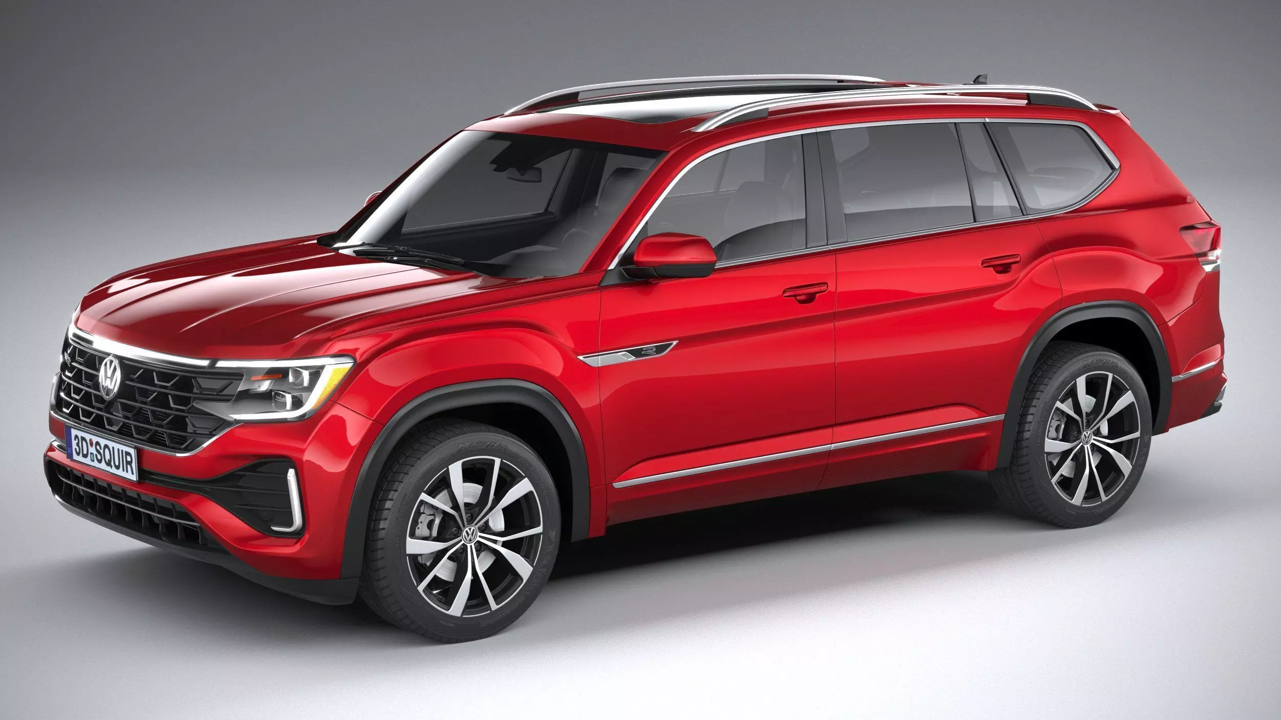 Volkswagen Atlas 2024 3D model