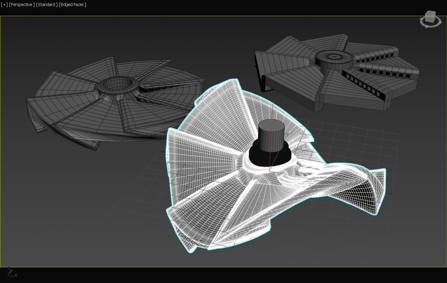 Z-Wavelet - Hollow Butterfly Prop - Concept Design 3D model_35