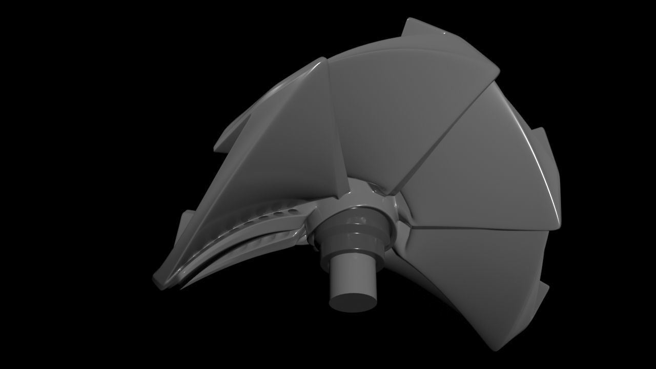 Z-Wavelet - Hollow Butterfly Prop - Concept Design 3D model_4