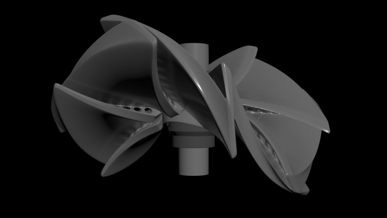 Z-Wavelet - Hollow Butterfly Prop - Concept Design 3D model_24