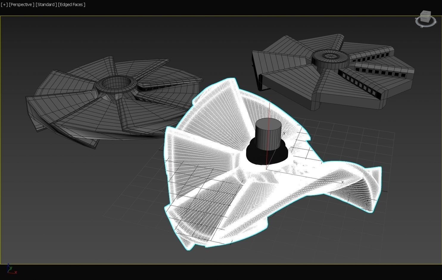 Z-Wavelet - Hollow Butterfly Prop - Concept Design 3D model_34