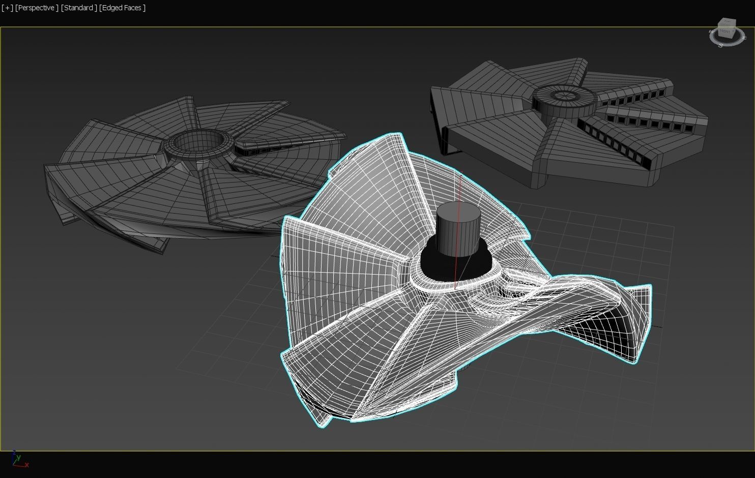 Z-Wavelet - Hollow Butterfly Prop - Concept Design 3D model_36