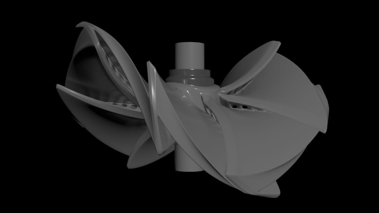 Z-Wavelet - Hollow Butterfly Prop - Concept Design 3D model_10