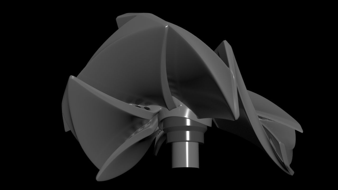 Z-Wavelet - Hollow Butterfly Prop - Concept Design 3D model_8