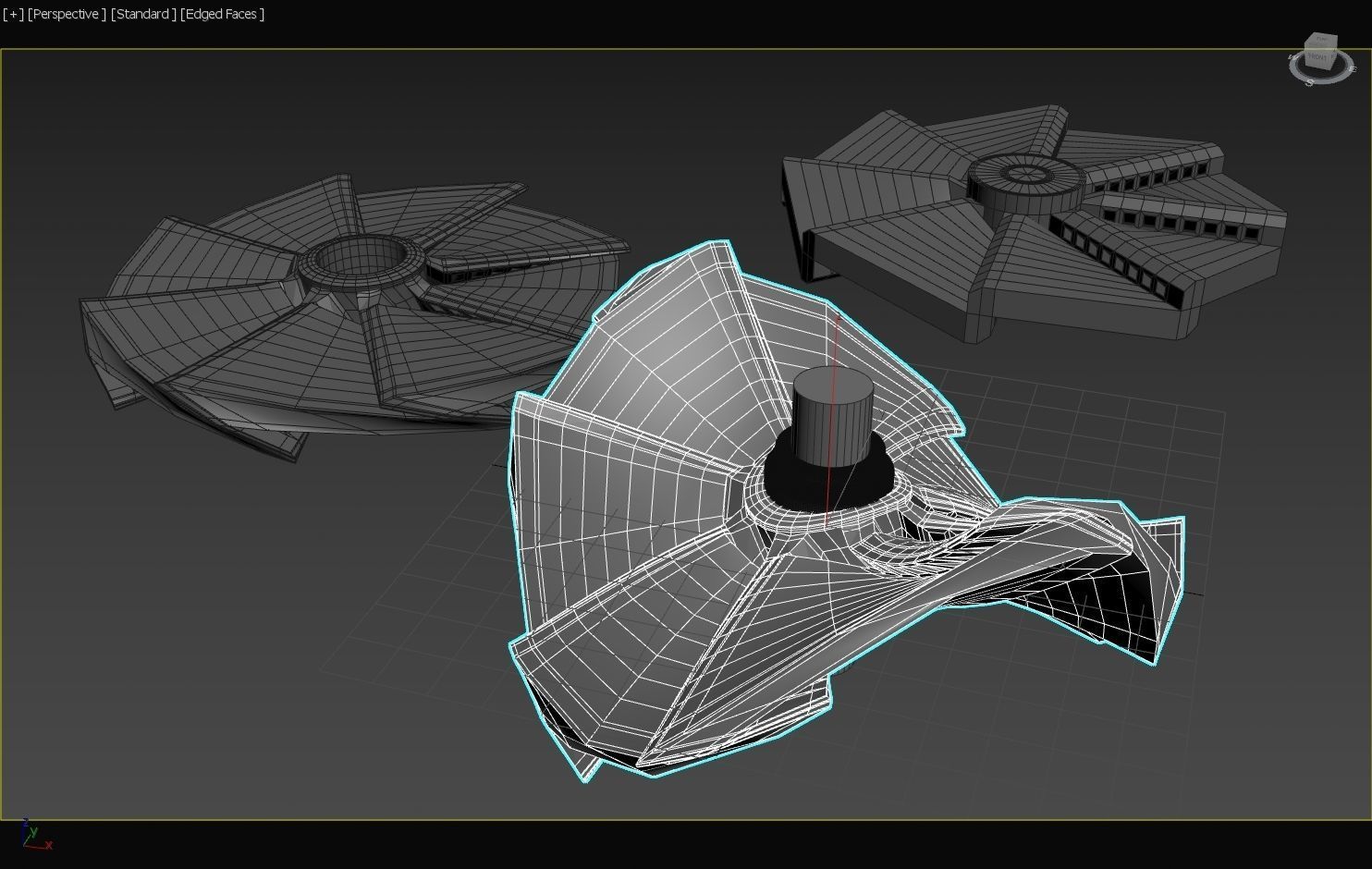 Z-Wavelet - Hollow Butterfly Prop - Concept Design 3D model_37