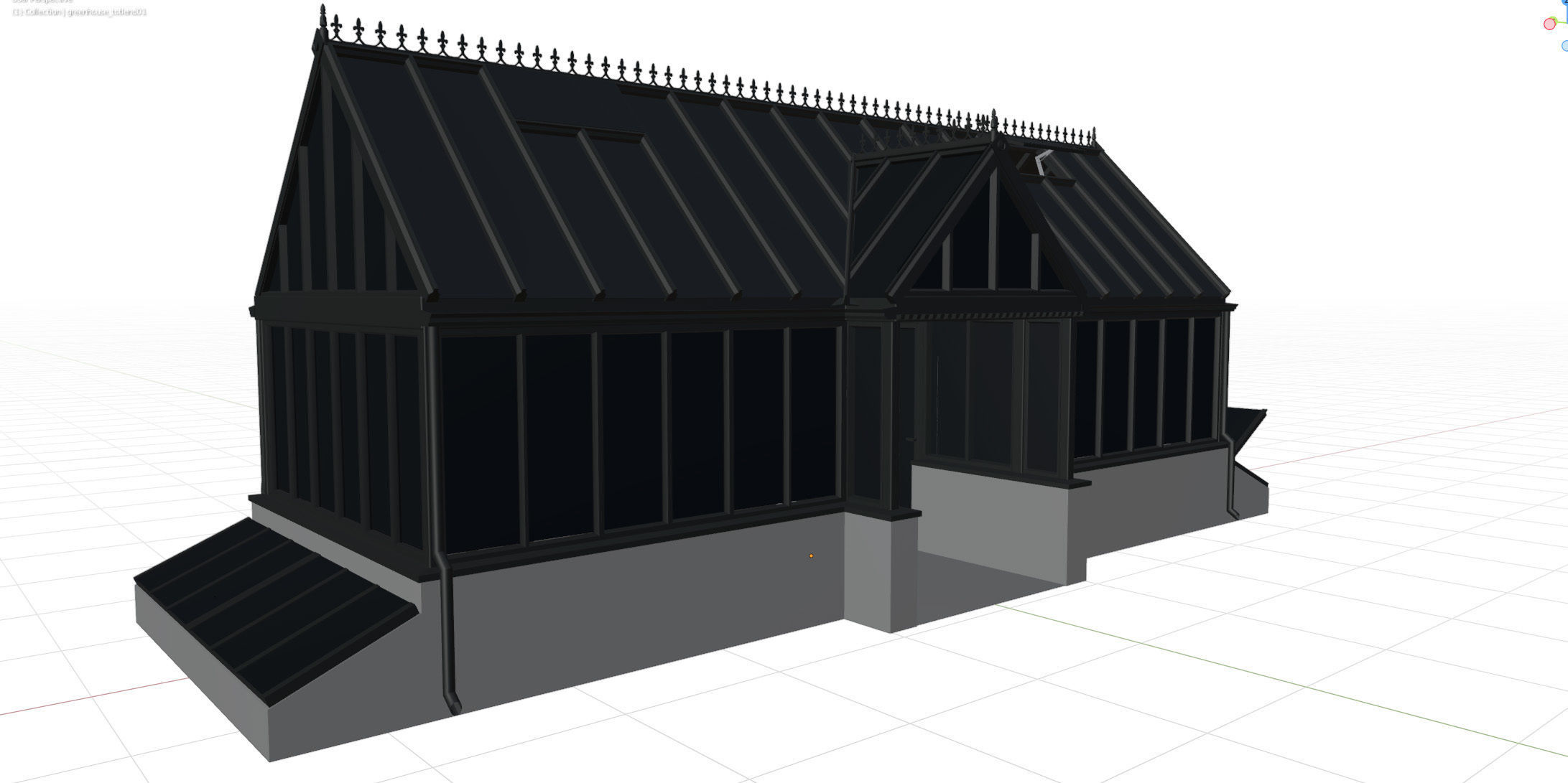 English greenhouse TOTLAND 1 3D model_24