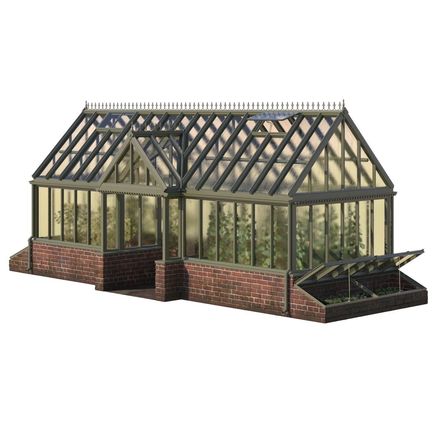 English greenhouse TOTLAND 1 3D model_9